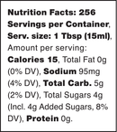 Jalapeño Ketchup Soulful Sauces 128 oz