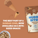Muddy Bites Waffle Cone Snack - Milk Chocolate