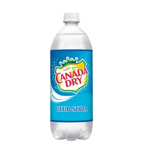 Canada Dry Club Soda 1 Liter