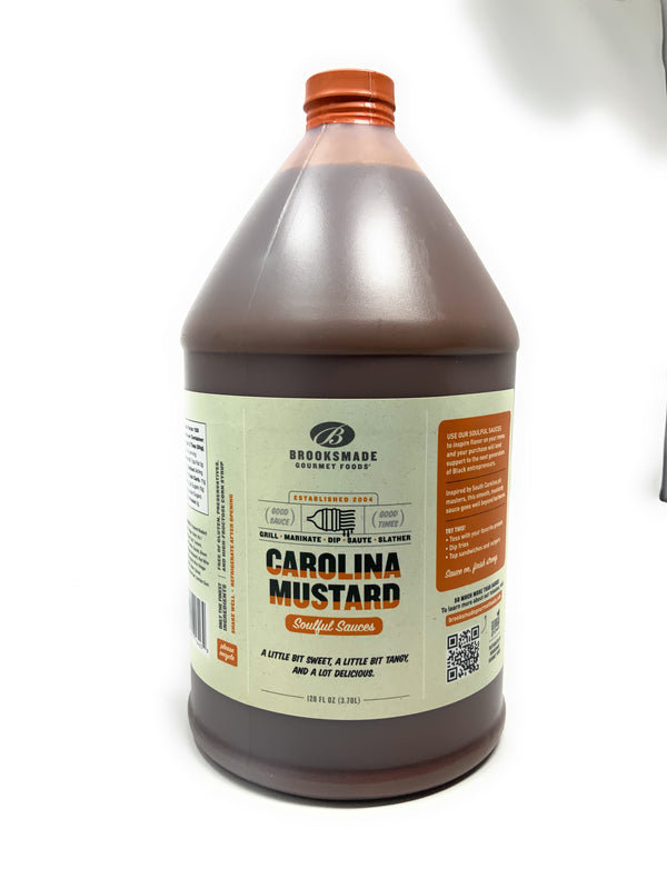 Carolina Mustard Soulful Sauces 4-1 Gallon 128 oz Case
