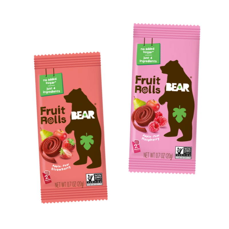 Bear Fruit Rolls Variety