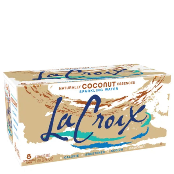 LaCroix Coconut Sparkling Water 8pkc 12oz