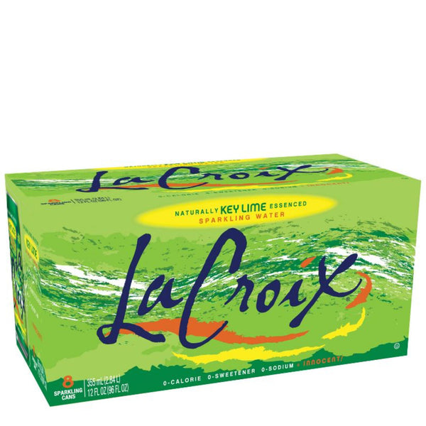LaCroix Key Lime Sparkling Water 8pkc 12oz