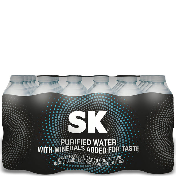 SK Purified Drinking Water 24pk 16.9oz