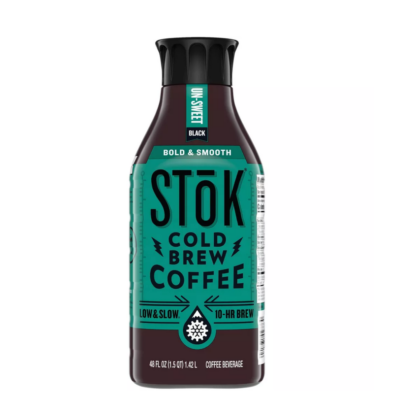 SToK Black Unsweetened Cold Brew Coffee 48oz