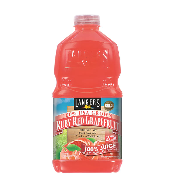 Langers 100% Ruby Red Grapefruit Juice 64oz