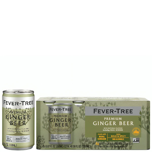 Fever-Tree Premium Ginger Beer 8pk/150ml Cans