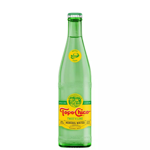 Topo Chico Twist Of Lime Mineral Water 12oz