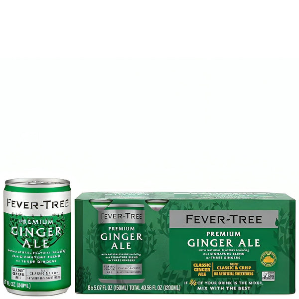 Fever-Tree Premium Ginger Ale 8pk/150ml Cans