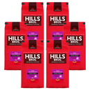 Pack of 6 Hills Bros. 100% Colombian - Medium Roast - Whole Bean - Premium Arabica coffee bags.